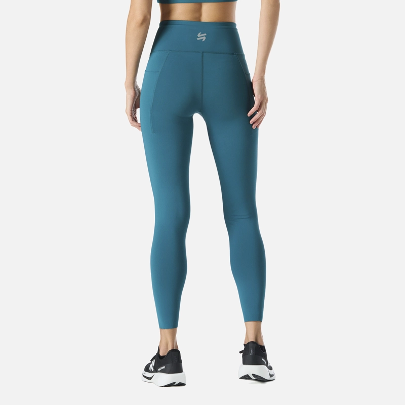 CALZA DEPORTIVA DE TIRO ALTO 7/8 MUJER BUILT TO MOVE - 4