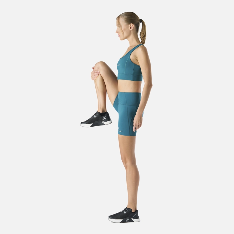 SHORT DEPORTIVO TIRO ALTO MUJER BUILT TO MOVE - 3