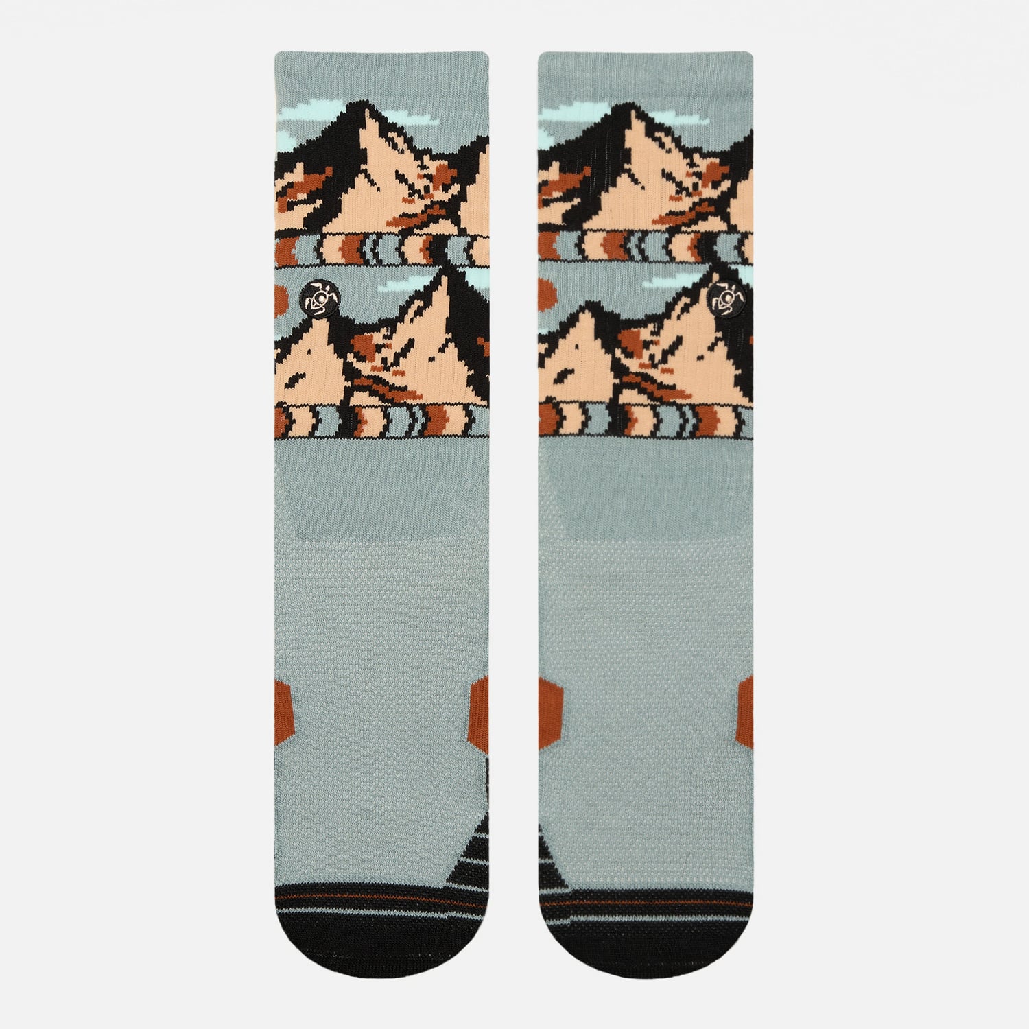 CALCETINES HOMBRE SENDERO VERDE CLARO HAKA HONU I25 - 2