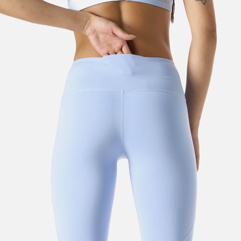 CALZA MUJER BUILT TO MOVE 7/8 HIGH RISE LEGGINS CELESTE VULCANO - 6