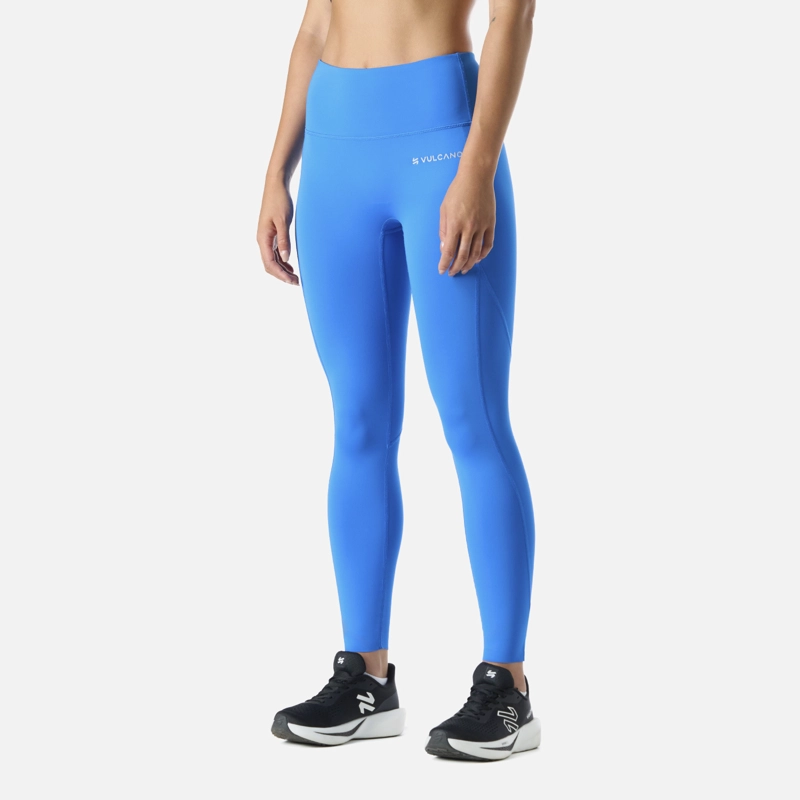 CALZA MUJER BUILT TO MOVE 7/8 HIGH RISE LEGGINS AZUL VULCANO - 2