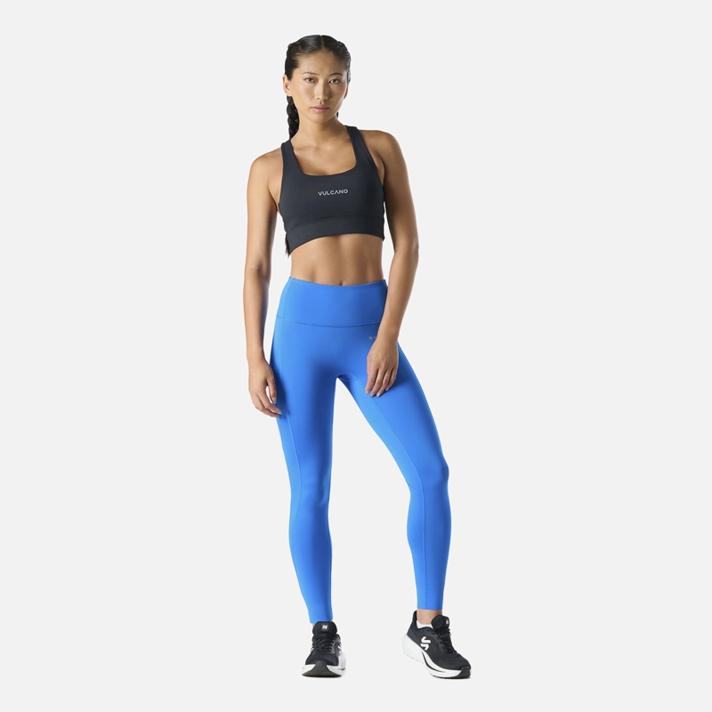 CALZA MUJER BUILT TO MOVE 7/8 HIGH RISE LEGGINS AZUL VULCANO - 7