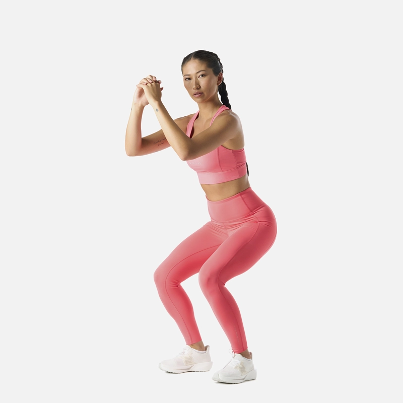 CALZA DEPORTIVA DE TIRO ALTO 7/8 MUJER BUILT TO MOVE - 6