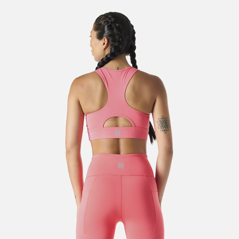 PETO DEPORTIVO DE SOPORTE MEDIO MUJER BUILT TO MOVE - 4