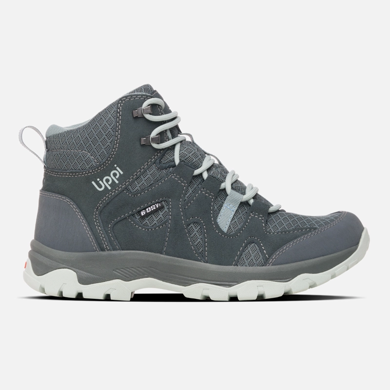 BOTIN MUJER TELLUS MID ACERO OSCURO LIPPI - 1