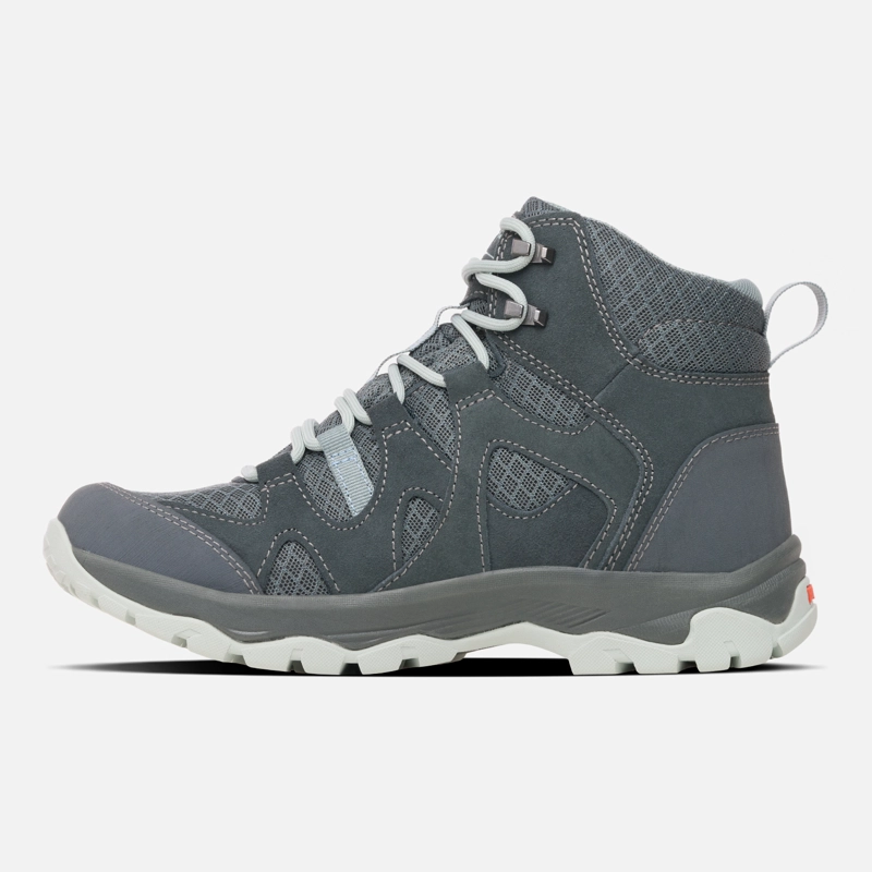 BOTIN MUJER TELLUS MID ACERO OSCURO LIPPI - 2