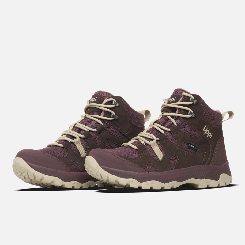 BOTIN MUJER TELLUS MID UVA OSCURO LIPPI - 4
