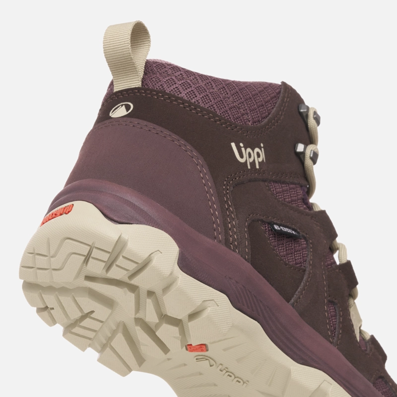 BOTIN MUJER TELLUS MID UVA OSCURO LIPPI - 8