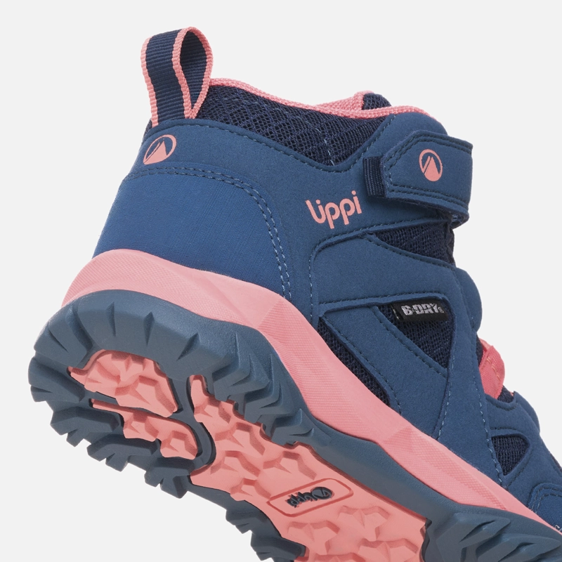 BOTIN NIÑA TELLUS MID KIDS AZUL CORAL LIPPI - 8