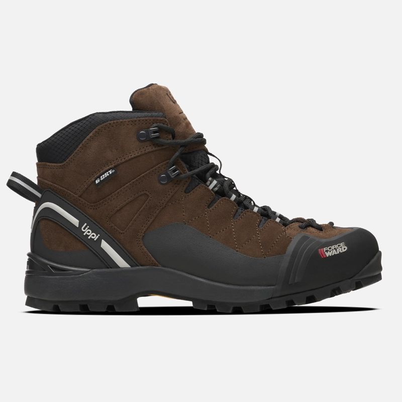 BOTIN HOMBRE BRAVO MID CAFE / NEGRO LIPPI - 1
