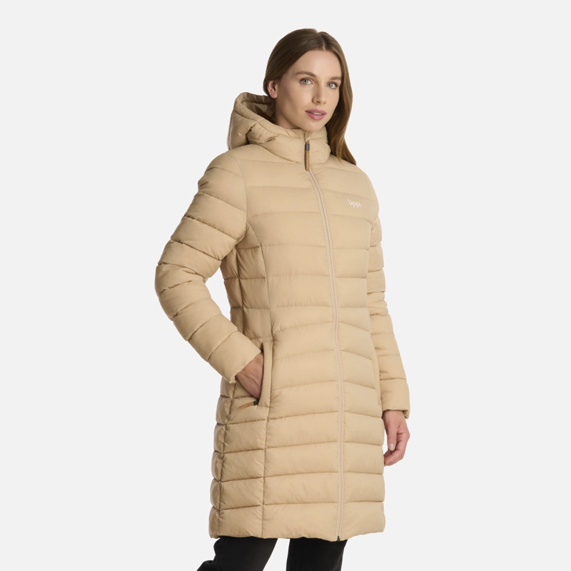 CHAQUETA MUJER WARM DAY STEAM-PRO HOODY CAQUI LIPPI I25 - 2