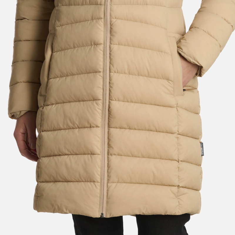 CHAQUETA MUJER WARM DAY STEAM-PRO HOODY CAQUI LIPPI I25 - 5