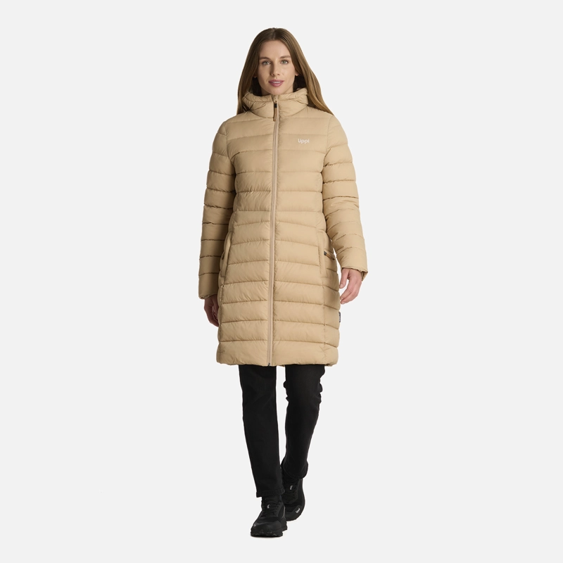 CHAQUETA MUJER WARM DAY STEAM-PRO HOODY CAQUI LIPPI I25 - 7