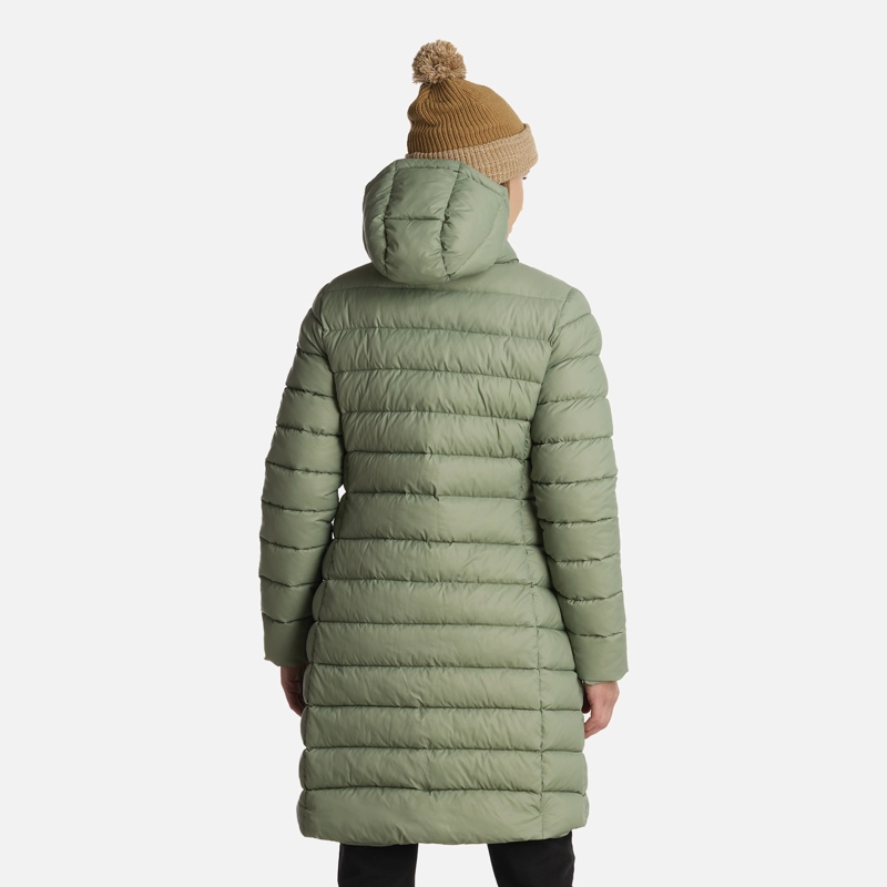 CHAQUETA MUJER WARM DAY STEAM-PRO HOODY JACKET JADE OSCURO LIPPI - 3