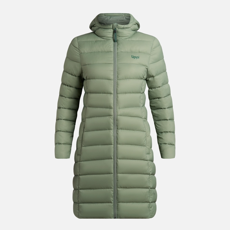 CHAQUETA MUJER WARM DAY STEAM-PRO HOODY JACKET JADE OSCURO LIPPI - 8