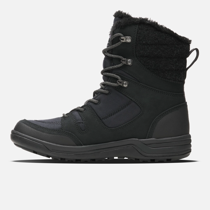 BOTA MUJER POLAR LIGHT NEGRO / MORADO LIPPI - 2
