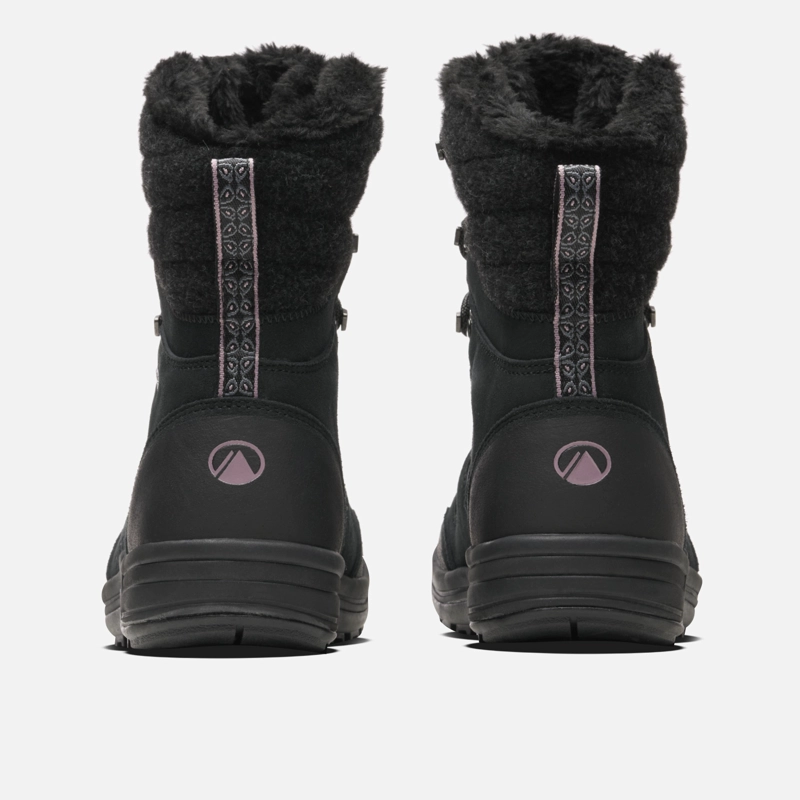 BOTA MUJER POLAR LIGHT NEGRO / MORADO LIPPI - 5