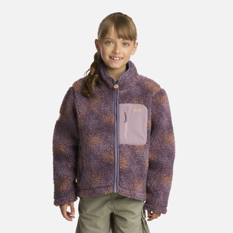 POLAR NIÑA GLACIAR SHERPA-PRO JACKET PRINT MALVA LIPPI I25 - 1