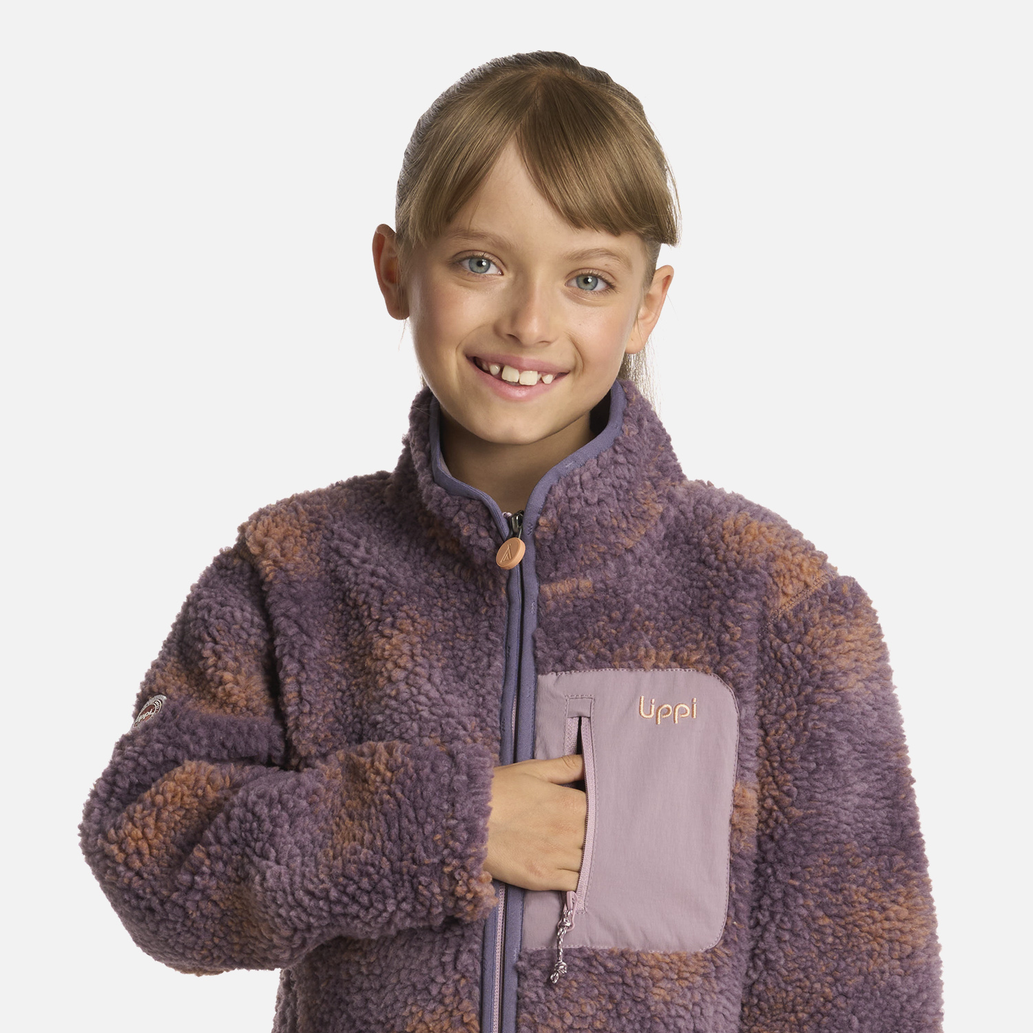 POLAR NIÑA GLACIAR SHERPA-PRO JACKET PRINT MALVA LIPPI I25 - 4