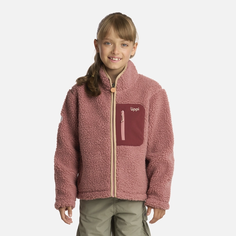 POLAR NIÑA GLACIAR SHERPA-PRO JACKET ROSA LIPPI - 1