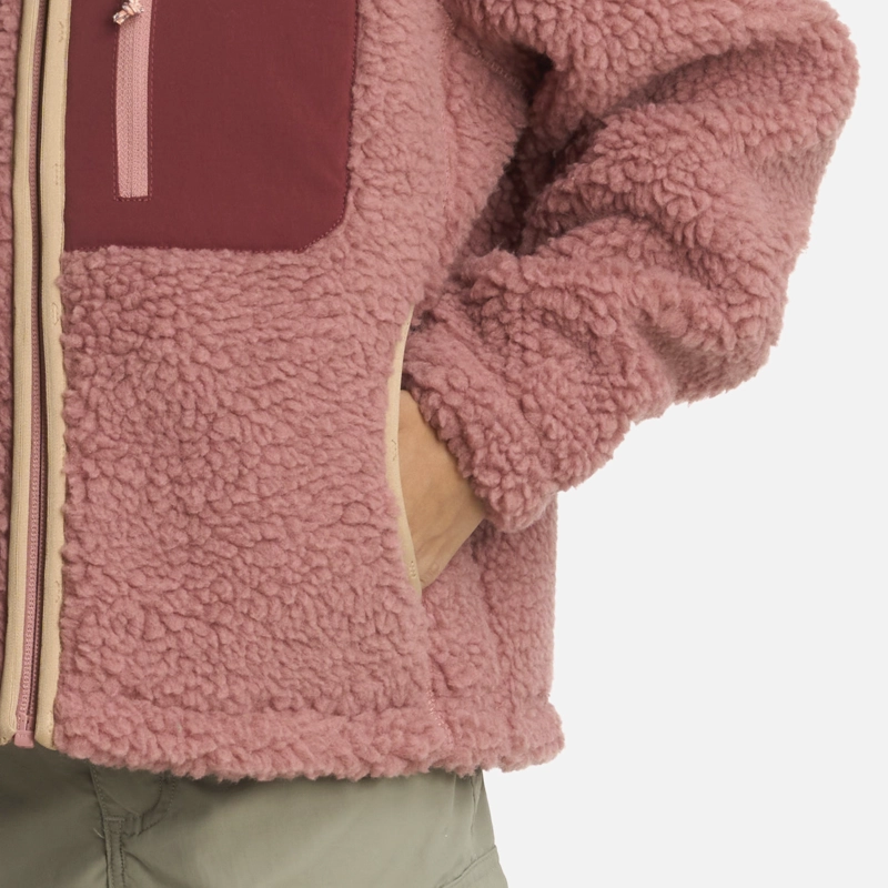 POLAR NIÑA GLACIAR SHERPA-PRO JACKET ROSA LIPPI - 5
