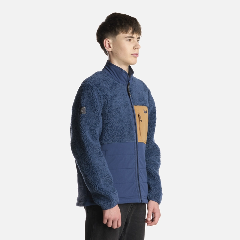 POLAR TEEN BOY GLACIAR SHERPA-PRO JACKET AZUL LIPPI - 2