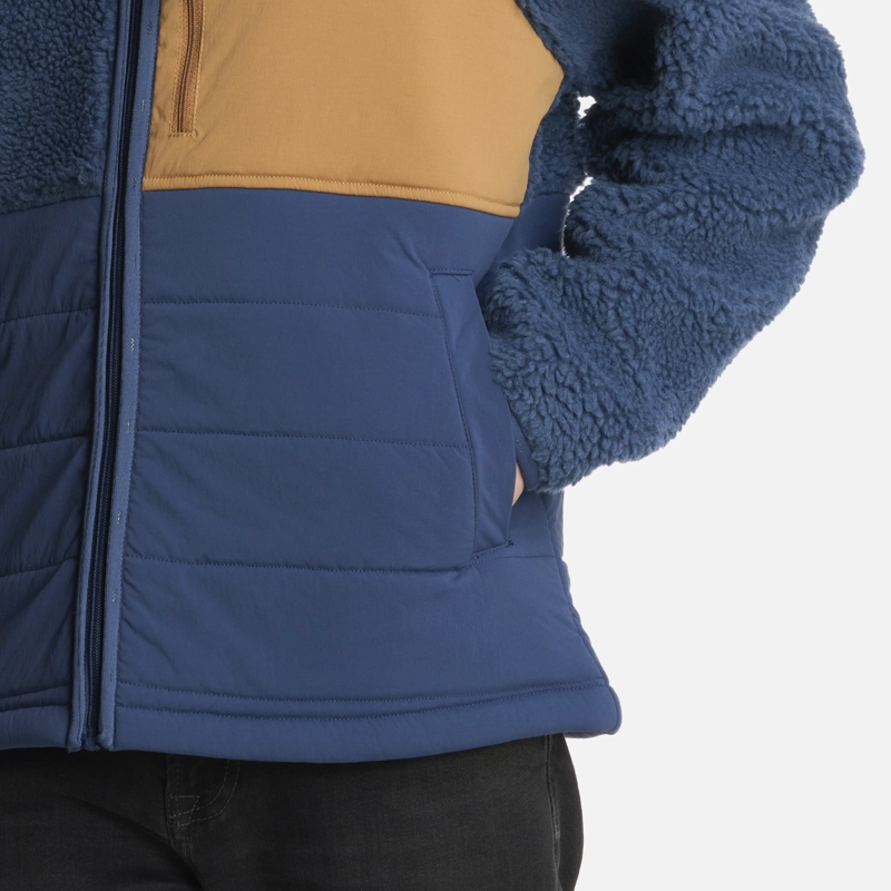 POLAR TEEN BOY GLACIAR SHERPA-PRO JACKET AZUL LIPPI - 5