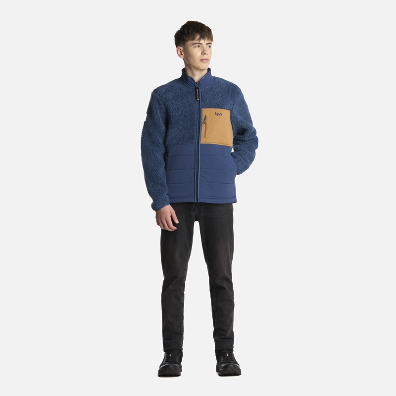 POLAR TEEN BOY GLACIAR SHERPA-PRO JACKET AZUL LIPPI - 6
