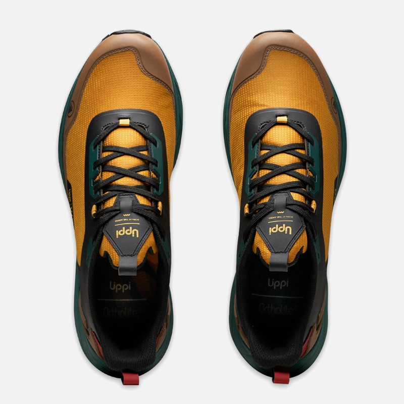 ZAPATILLA HOMBRE KRONOS MOSTAZA / NEGRO LIPPI - 6