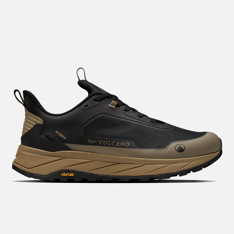 ZAPATILLA HOMBRE KRONOS NEGRO / TAUPE LIPPI - 1