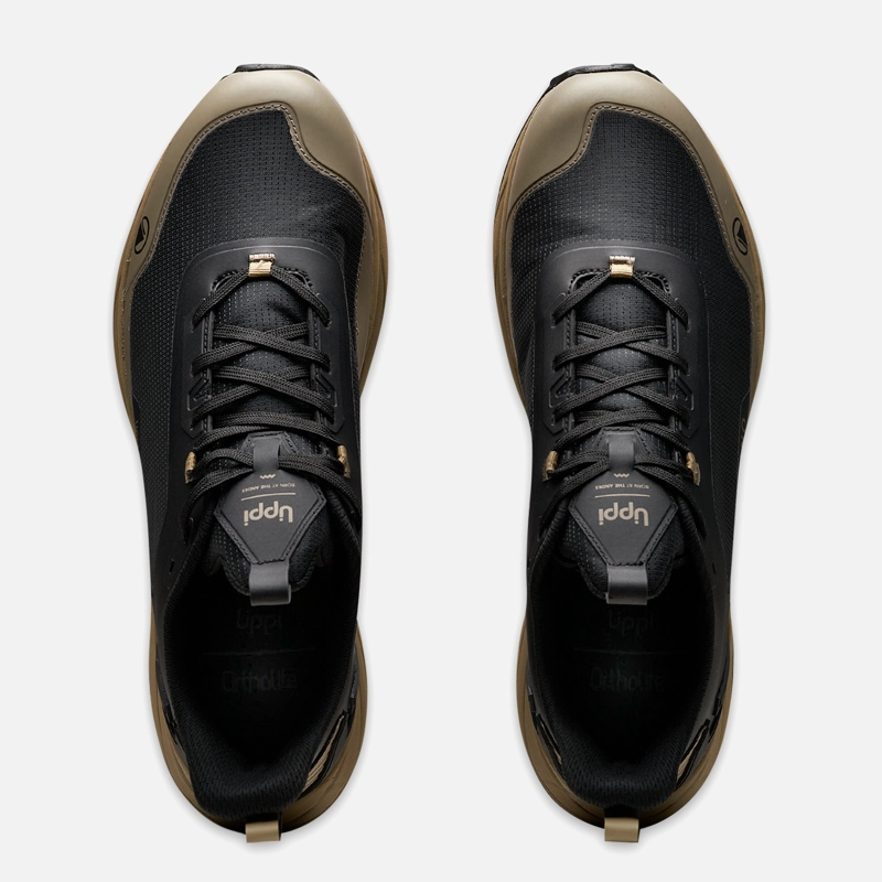 ZAPATILLA HOMBRE KRONOS NEGRO / TAUPE LIPPI - 6
