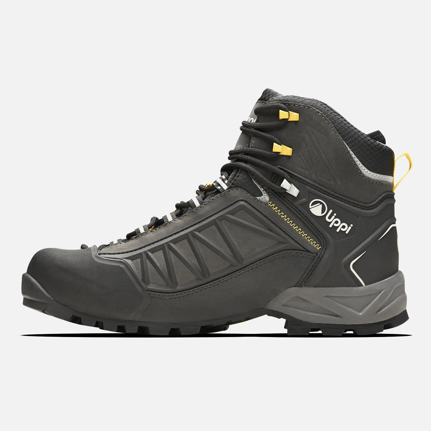 BOTIN HOMBRE BRAVO EVO GRIS OSCURO / AMARILLO LIPPI I25 - 2