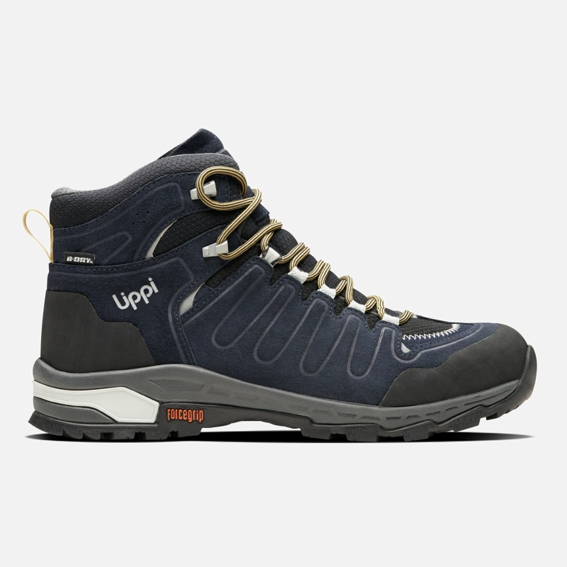 BOTIN HOMBRE ALL TERRA MID AZUL NOCHE LIPPI - 1