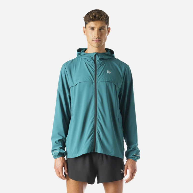 VULCANO CHAQUETA HOMBRE BUILT TO MOVE PRO WINDBREAKER JACKET PETROLEO VULCANO