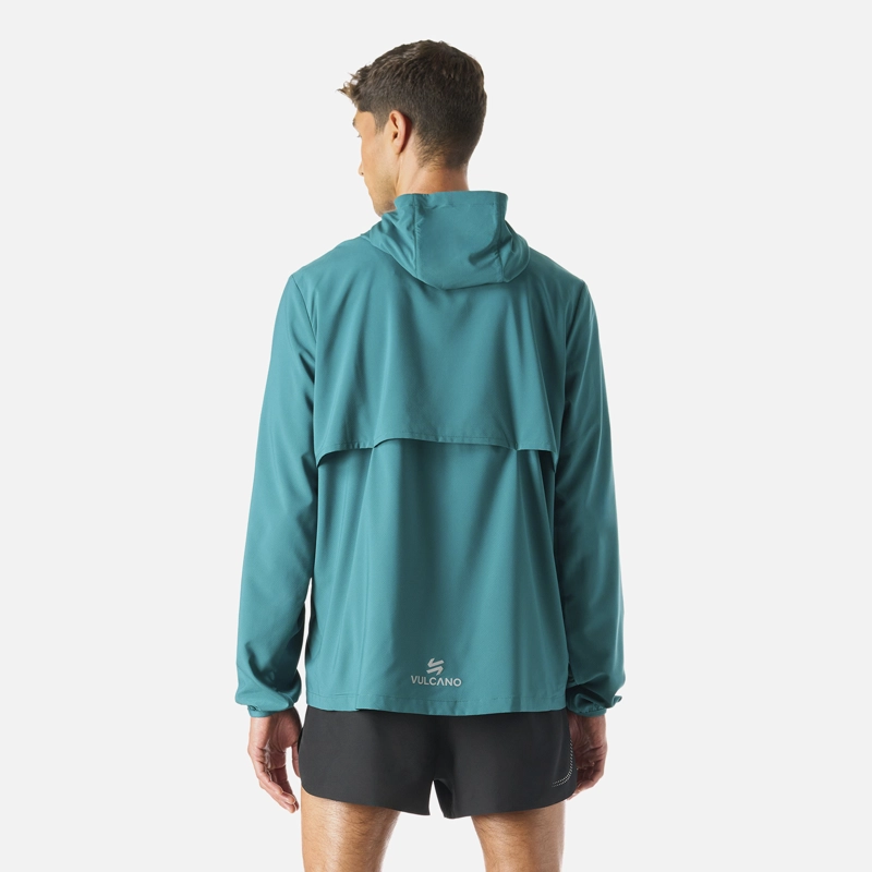 CHAQUETA HOMBRE BUILT TO MOVE PRO WINDBREAKER JACKET PETROLEO VULCANO - 5