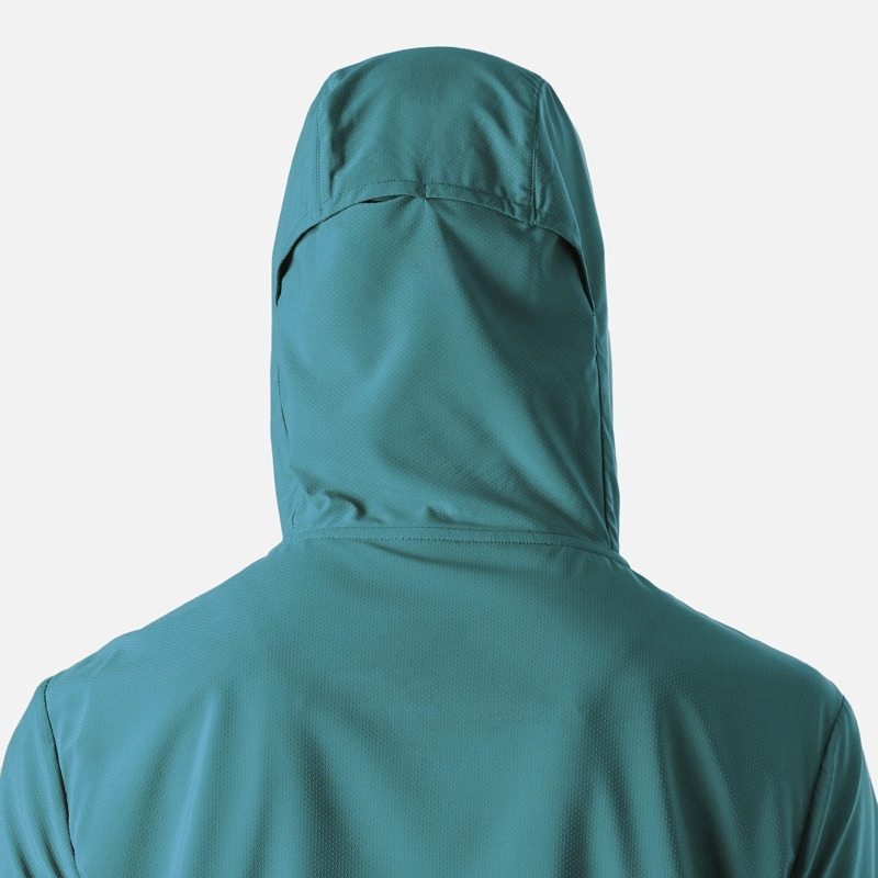 CHAQUETA HOMBRE BUILT TO MOVE PRO WINDBREAKER JACKET PETROLEO VULCANO - 7