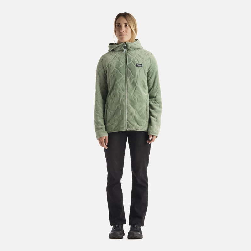 POLAR MUJER LAKESIDE THERM-PRO HOODY JACKET JADE OSCURO LIPPI - 7