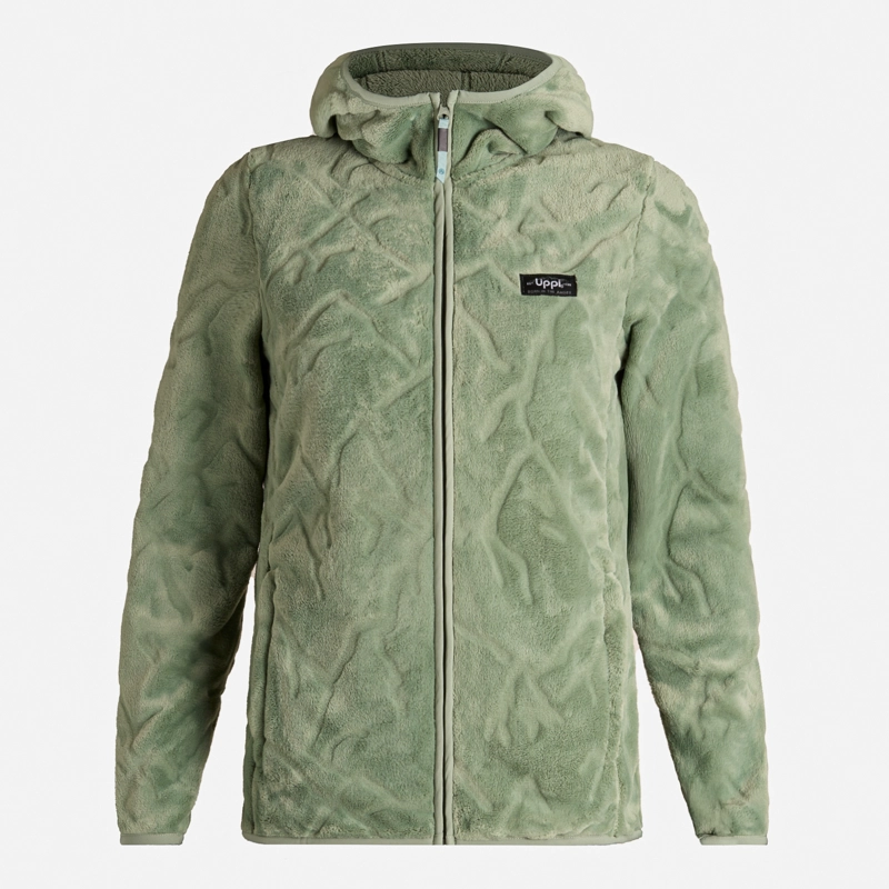 POLAR MUJER LAKESIDE THERM-PRO HOODY JACKET JADE OSCURO LIPPI - 8