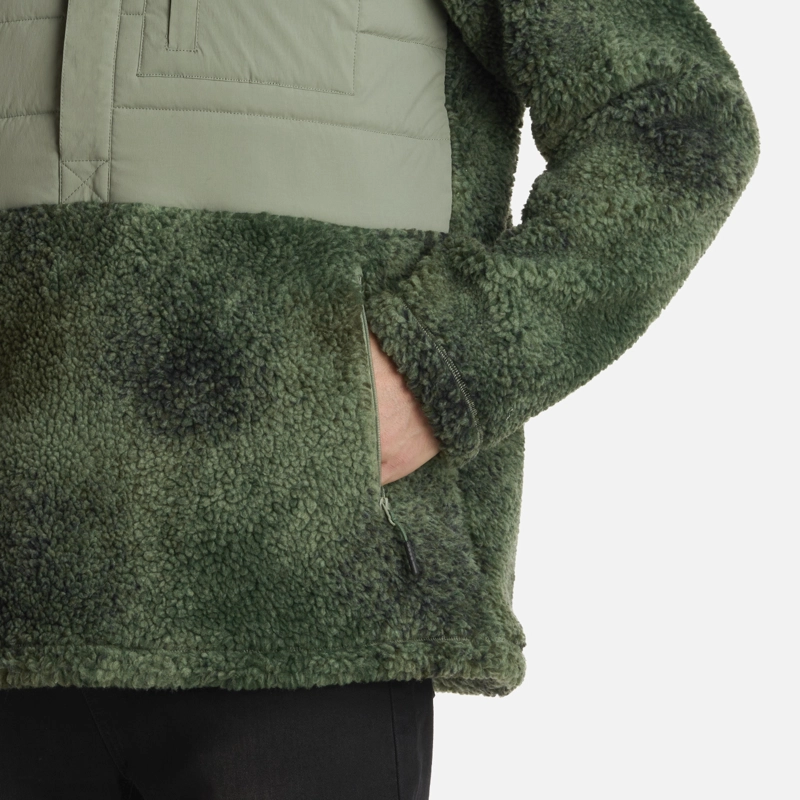 POLAR HOMBRE GLACIAR SHERPA-PRO 14 ZIP JACKET JADE LIPPI - 5
