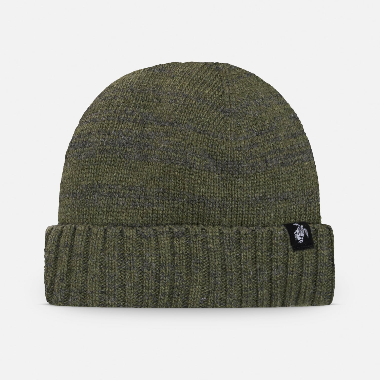 GORRO FARO MERINO WHOOL VERDE MILITAR HAKA HONU I25 - 1