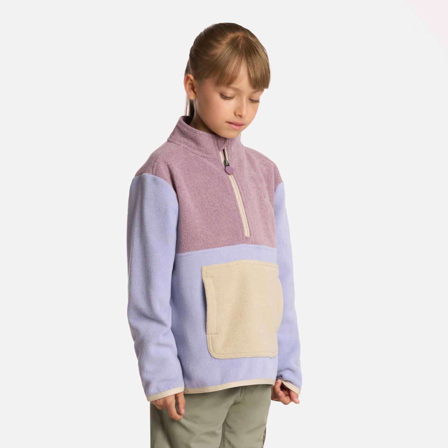 POLAR NIÑA FOREST 14 ZIP SWEATSHIRT LILA LIPPI I25 - 2