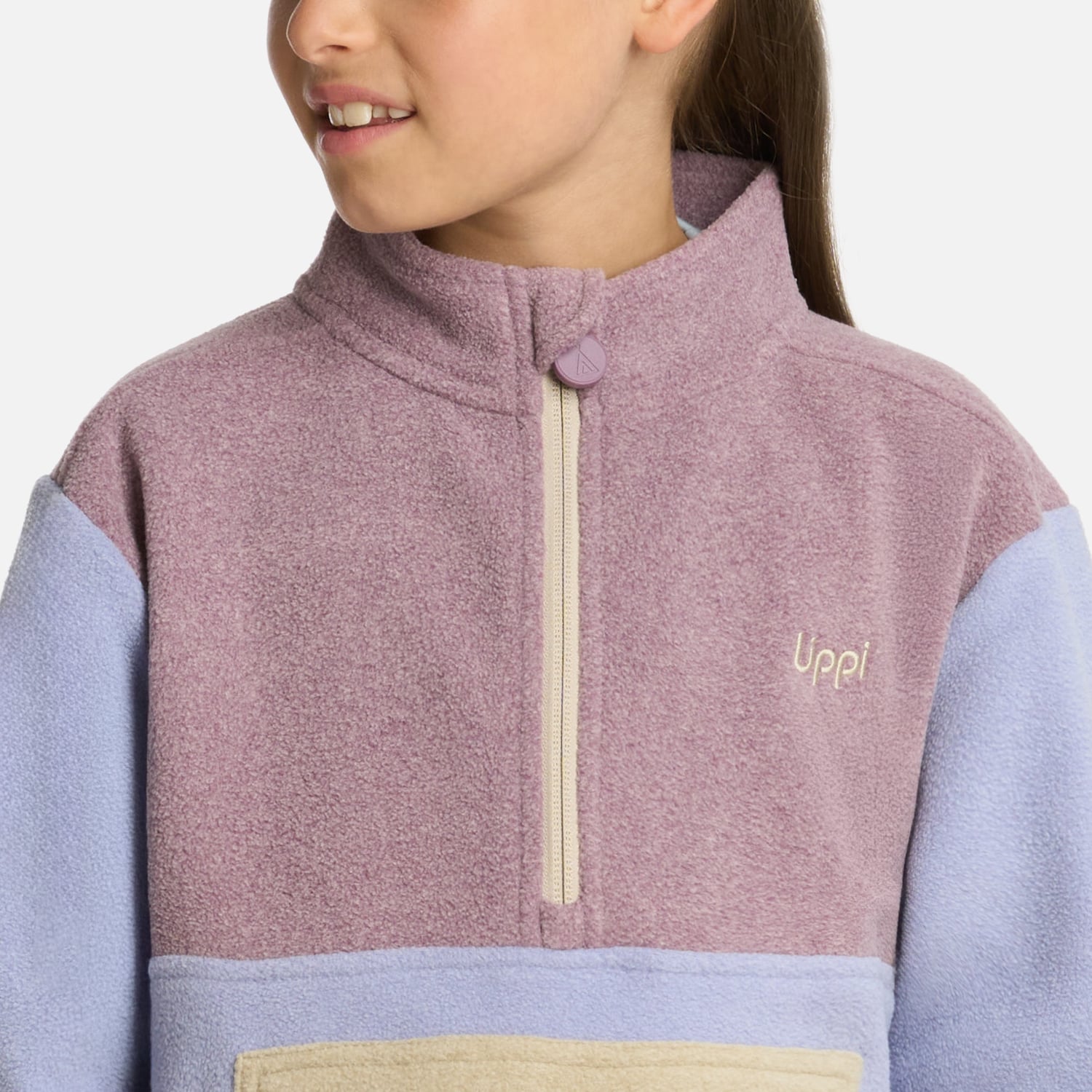 POLAR NIÑA FOREST 14 ZIP SWEATSHIRT LILA LIPPI I25 - 4