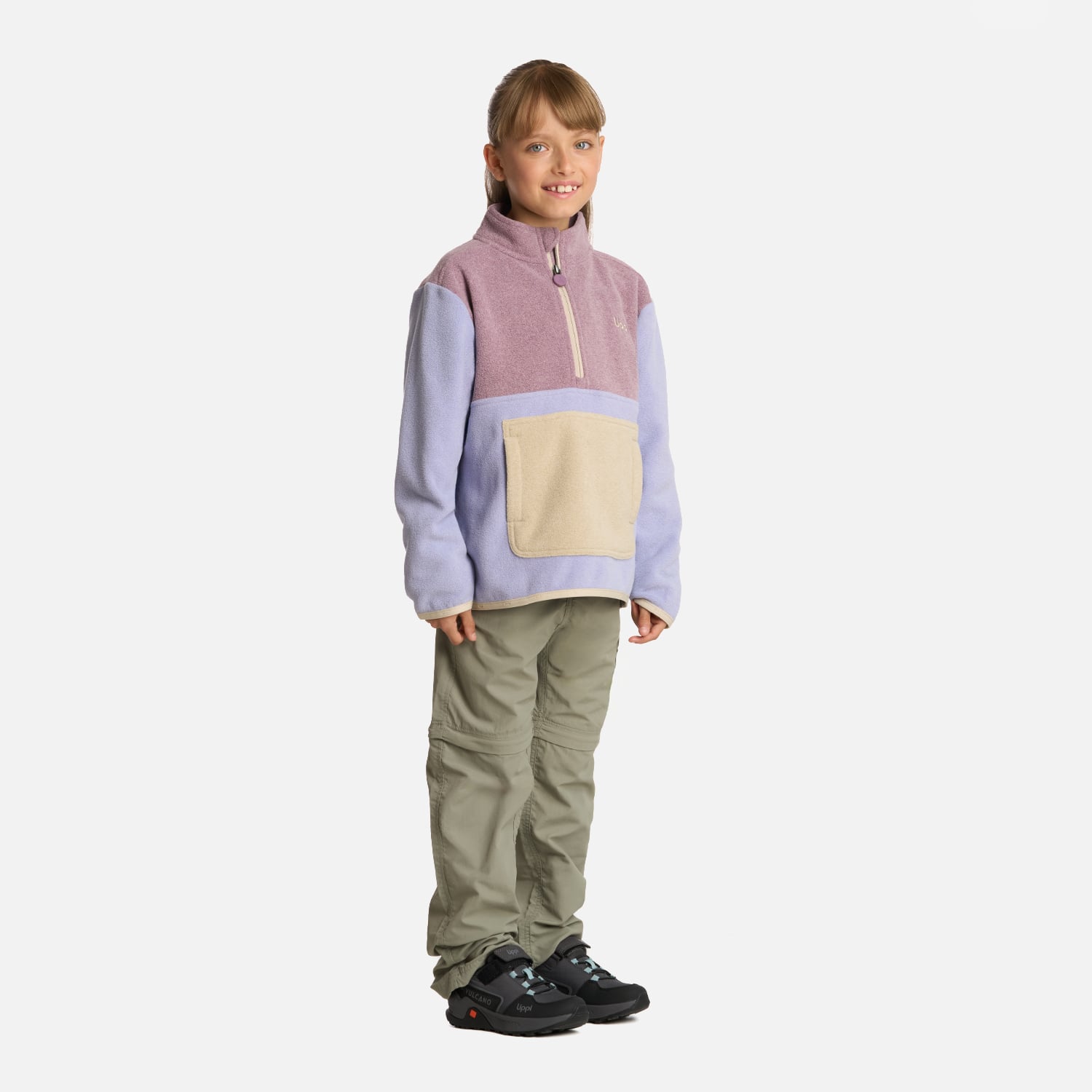 POLAR NIÑA FOREST 14 ZIP SWEATSHIRT LILA LIPPI I25 - 6