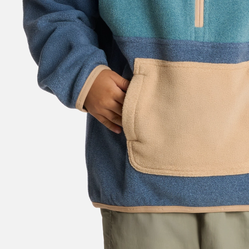 POLAR NIÑO FOREST 14 ZIP SWEATSHIRT AZUL PIEDRA LIPPI - 5