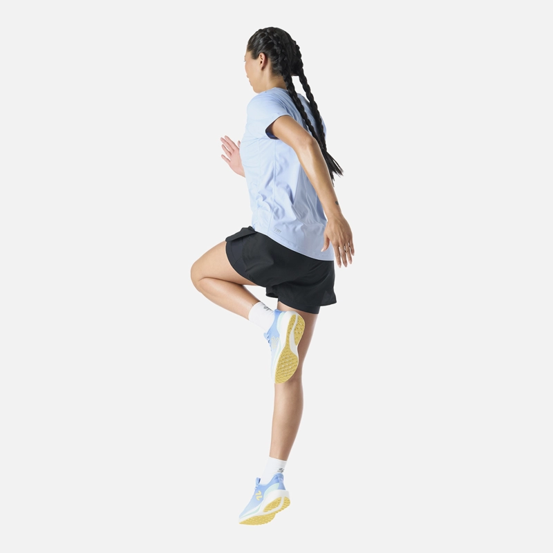 SHORTS MUJER BUILT TO MOVE 2-IN-1 2,5' SHORTS NEGRO VULCANO - 7