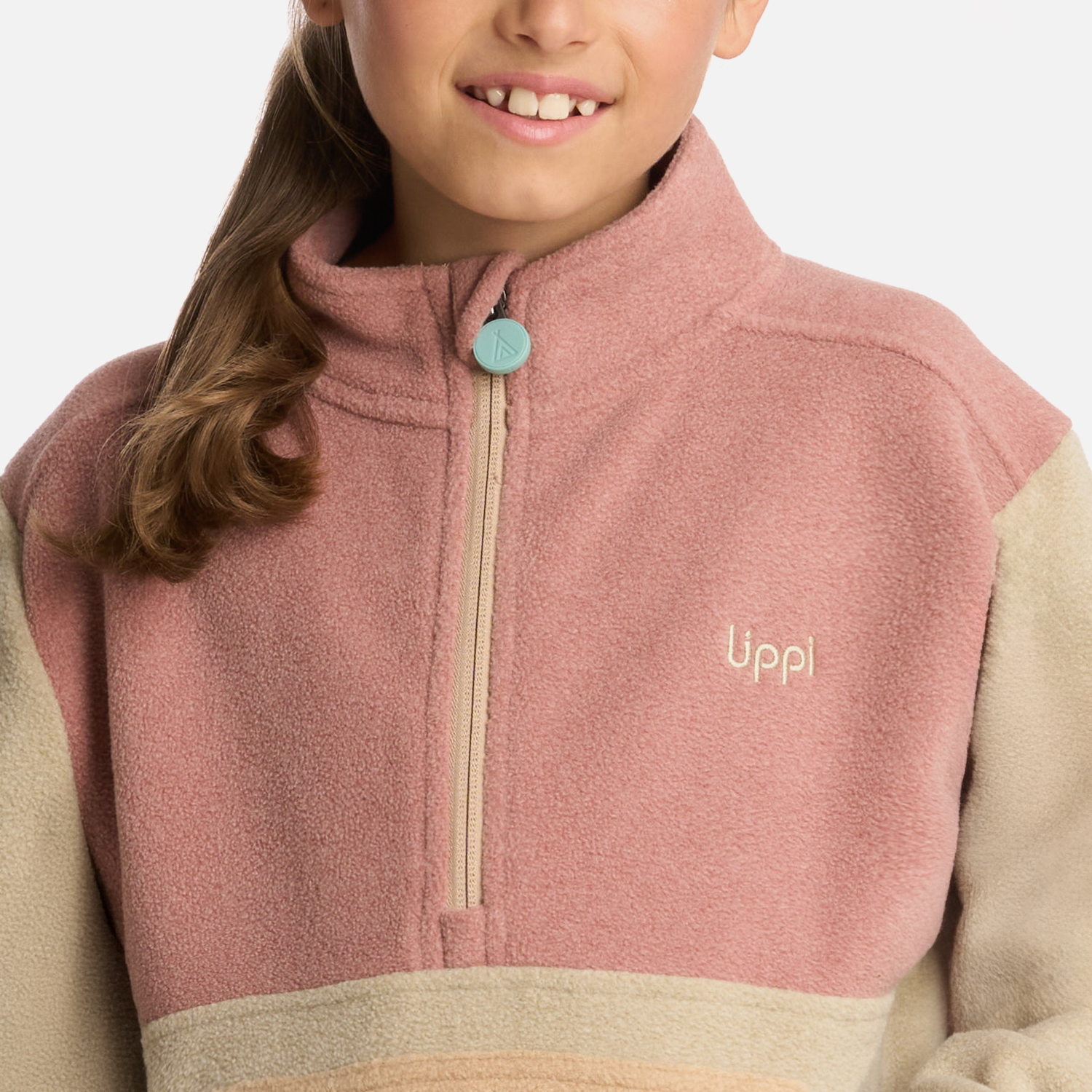 POLAR NIÑA FOREST 14 ZIP SWEATSHIRT CRUDO LIPPI I25 - 4