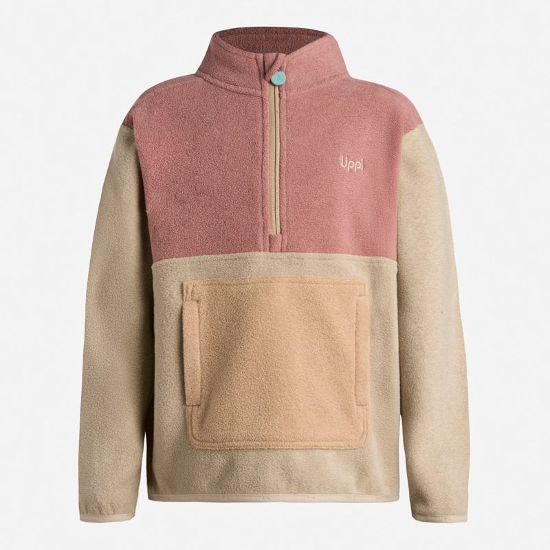 POLAR NIÑA FOREST 14 ZIP SWEATSHIRT CRUDO LIPPI I25 - 7