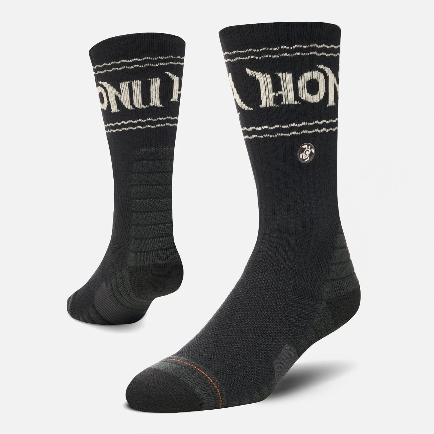 HAKA HONU CALCETINES HOMBRE SENDERO NEGRO / BLANCO HAKA HONU I25