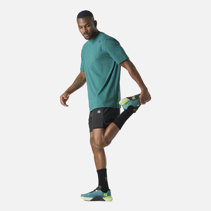 SHORT DEPORTIVO 2 EN 1 5' HOMBRE BUILT TO MOVE - 8