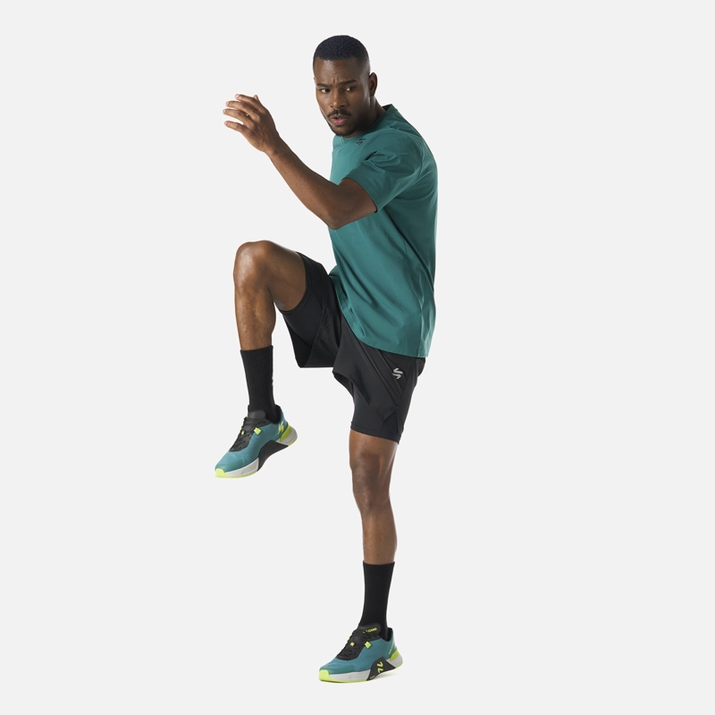 SHORT DEPORTIVO 2 EN 1 5' HOMBRE BUILT TO MOVE - 9
